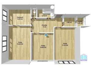 Prodej bytu 3+1, Kralovice - Trojany, 78 m2