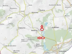 Prodej lesa, Mutěnice, 5100 m2