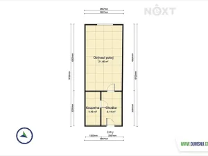 Pronájem bytu 1+kk, Olomouc, Věry Pánkové, 36 m2