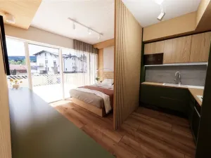 Prodej bytu 1+kk, Lipno nad Vltavou, 45 m2