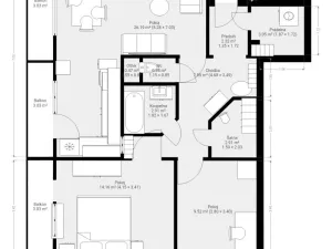 Pronájem bytu 3+kk, Blansko, Bezručova, 81 m2