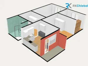 Pronájem bytu 3+1, Ostrava - Moravská Ostrava, Gen. Píky, 65 m2
