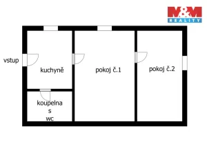 Pronájem bytu 2+1, Žleby, Zámecké náměstí, 53 m2