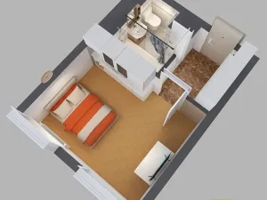 Prodej bytu 1+kk, Praha - Libeň, Sokolovská, 20 m2