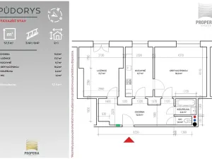 Prodej bytu 2+1, Brno, Chaloupeckého náměstí, 58 m2
