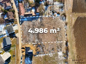 Prodej pozemku pro bydlení, Bohdalice-Pavlovice - Bohdalice, 4986 m2