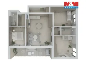 Prodej bytu 4+kk, Brandýs nad Labem-Stará Boleslav, Dřevčická, 100 m2