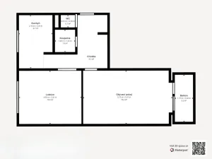 Pronájem bytu 2+1, Uherské Hradiště, Svatováclavská, 50 m2