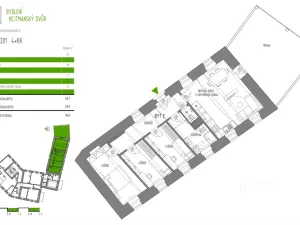 Prodej bytu 4+kk, Písek, Kocínova, 92 m2