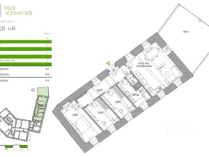 Prodej bytu 4+kk, Písek, Kocínova, 92 m2