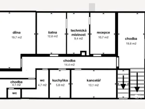 Prodej komerční nemovitosti, Vojkovice, 12027 m2