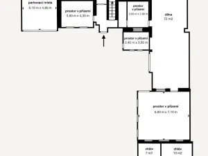 Prodej rodinného domu, Tlučná, Hlavní, 290 m2