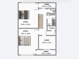 Prodej rodinného domu, Holubice, U Parku, 162 m2