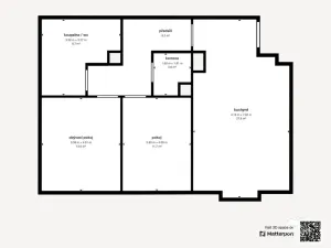Prodej bytu 2+1, Janovice nad Úhlavou, Rozvojová zóna, 74 m2