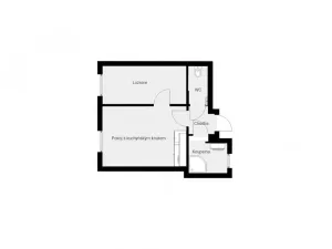 Pronájem bytu 2+kk, Náchod, Tyršova, 30 m2