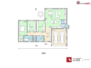 Prodej domu na klíč, Uherský Brod - Těšov, Losy, 162 m2