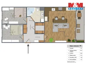 Prodej bytu 3+kk, Most, K. J. Erbena, 72 m2