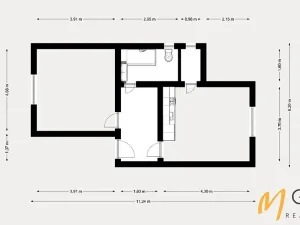 Prodej bytu 2+kk, Ústí nad Orlicí, Husova, 53 m2