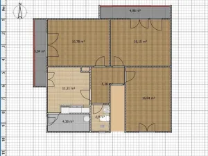 Pronájem bytu 2+1, Vranová, 85 m2