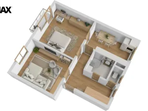 Prodej bytu 2+1, Dobruška, Čsl. armády, 54 m2