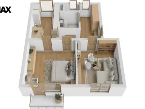 Prodej bytu 2+1, Dobruška, Čsl. armády, 54 m2