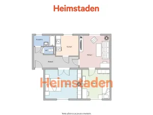 Pronájem bytu 3+1, Havířov - Prostřední Suchá, Hornická, 61 m2