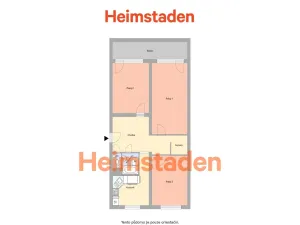 Pronájem bytu 3+1, Ostrava - Hrabůvka, Cholevova, 79 m2