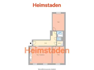 Pronájem bytu 3+kk, Ostrava - Poruba, Opavská, 72 m2