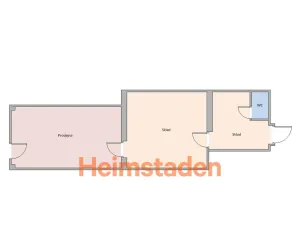 Pronájem kanceláře, Karviná - Nové Město, nám. Budovatelů, 53 m2