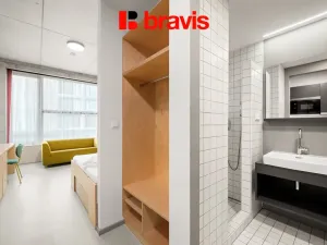 Pronájem bytu 1+kk, Brno - Trnitá, Dornych, 24 m2