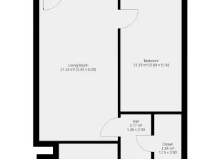 Pronájem bytu 2+kk, Praha - Dolní Měcholupy, Kardausova, 48 m2