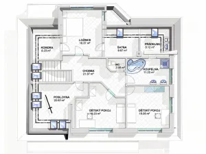 Prodej rodinného domu, Jihlava, Česká, 289 m2