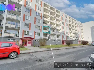 Prodej bytu 2+1, Olomouc, Černá cesta, 59 m2