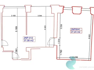 Pronájem kanceláře, Praha, Opletalova, 65 m2