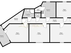 Prodej bytu 4+1, Olomouc, U soutoku, 114 m2