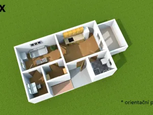 Pronájem bytu 2+kk, Olomouc, Čelakovského, 42 m2