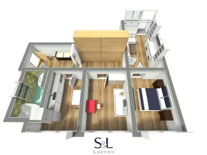 Prodej bytu 3+1, Česká Lípa, Kozákova, 67 m2