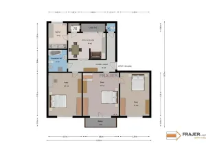 Prodej bytu 4+1, Praha - Dejvice, Kafkova, 127 m2