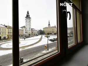 Pronájem kanceláře, Vyškov, Masarykovo náměstí, 96 m2