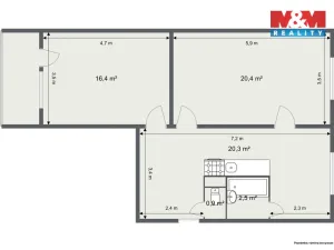 Prodej bytu 2+1, Kraslice, Barvířská, 64 m2
