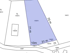 Prodej pozemku pro bydlení, Jince, 2172 m2