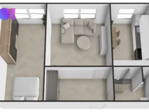 Prodej bytu 2+1, Třinec, Sosnová, 44 m2