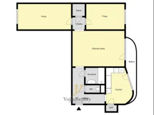 Prodej bytu 3+1, Olomouc, Handkeho, 92 m2