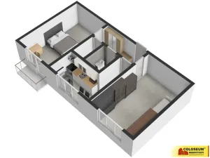 Prodej bytu 2+1, Brno - Černá Pole, 55 m2