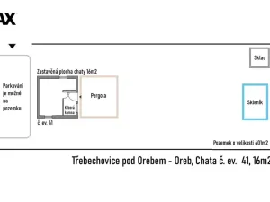 Prodej chaty, Třebechovice pod Orebem, 16 m2