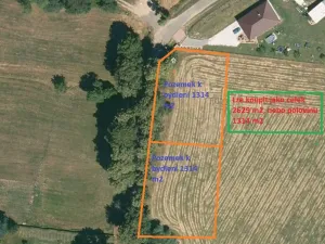 Prodej pozemku pro bydlení, Cehnice - Dunovice, 2629 m2