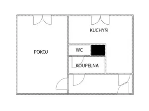 Pronájem bytu 1+1, Český Těšín, Okružní, 40 m2
