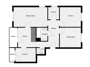 Prodej bytu 4+1, Ratiboř, 82 m2