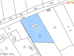 Prodej podílu pozemku, Praha - Lipence, 1285 m2