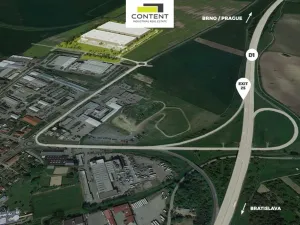 Pronájem skladu, Hustopeče, Brněnská, 11000 m2